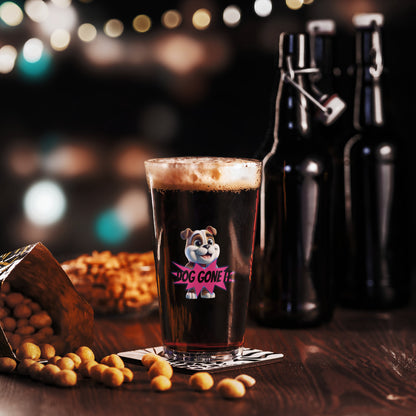 Shaker pint glass