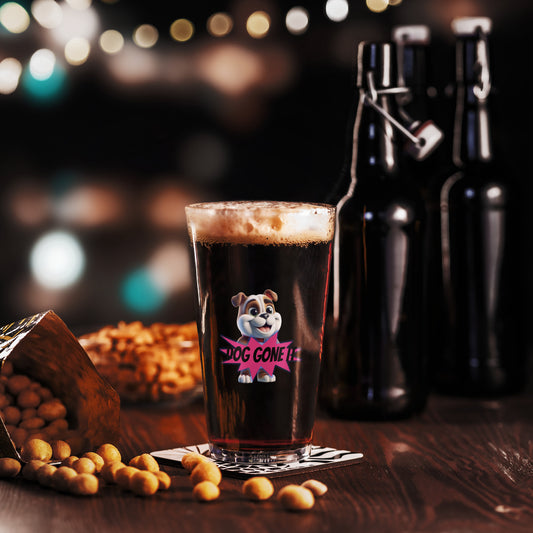 Shaker pint glass
